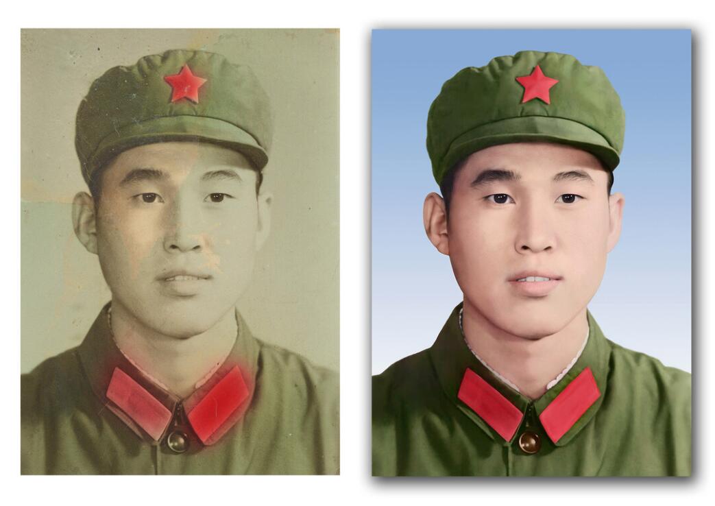 新盈镇破损照片修复-18