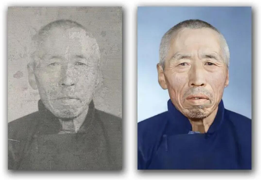 新盈镇破损照片修复-56